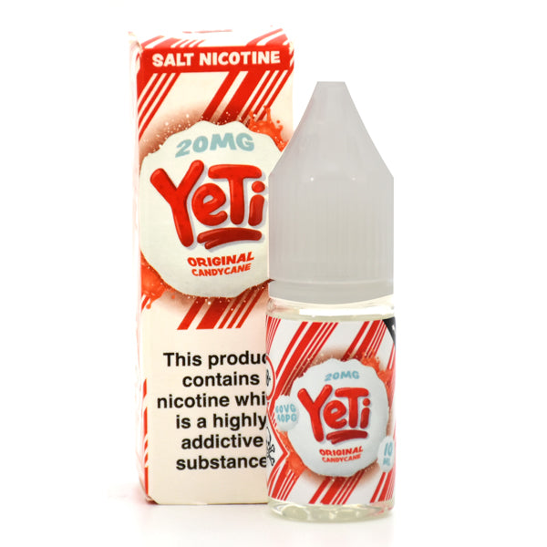 Yeti Original Candy Cane 10ml Nic Salt-20mg