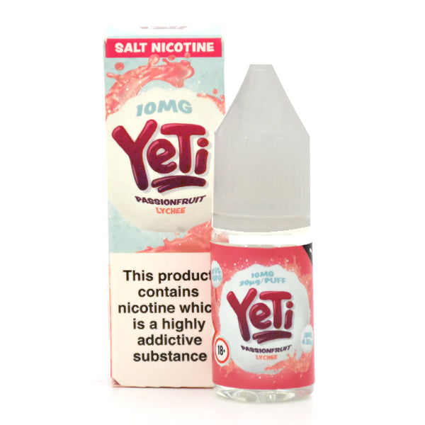 Yeti Passionfruit Lychee 10ml Nic Salt-10mg