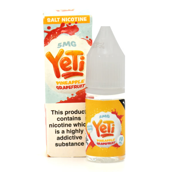 Pineapple Grapefruit Nic Salt by Yeti - Nic Salts UK