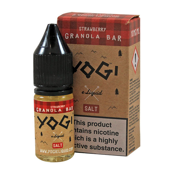 Yogi Granola Bar: Strawberry 10ml Nic Salt-10mg
