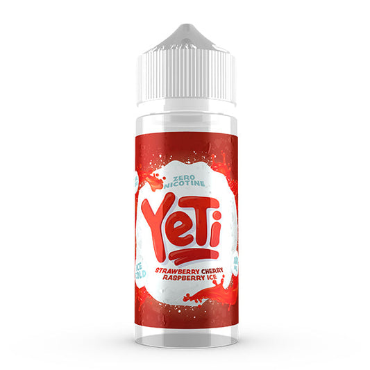 Yeti Ice Cold Strawberry Cherry Raspberry 100ml Shortfill