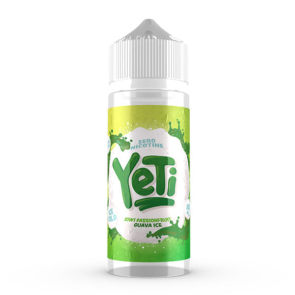 Yeti Ice Cold Kiwi Passionfruit Guava Ice 100ml Shortfill