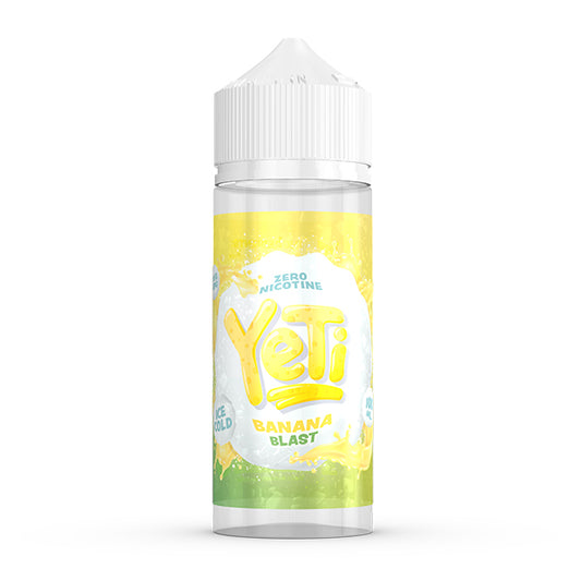 Yeti Ice Cold Banana Blast 100ml Shortfill