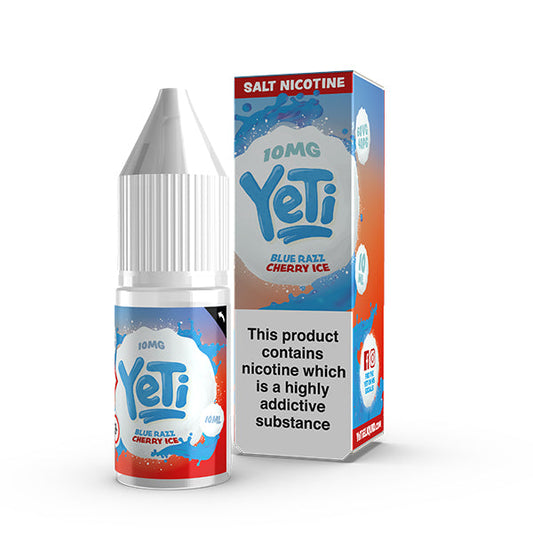 Yeti Strawberry Cherry Raspberry Ice 10ml Nic Salt