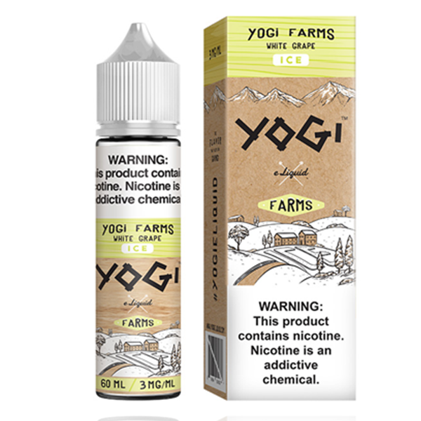 White Grape Ice by Yogi Farms 50ml Shortfill