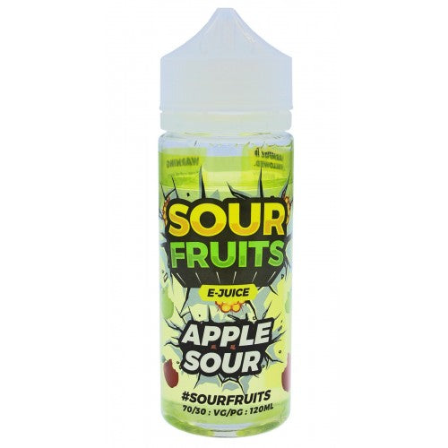 Apple Sour E-Liquid by Sour Fruits 100ml Shortfill