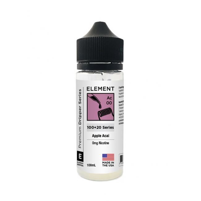 Apple Acai Eliquid by Element | Shortfill E-liquid UK Vapor Shop Direct Apple Acai Eliquid by Element | Shortfill E-liquid UK Vapor Shop Direct