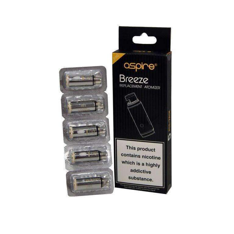 Aspire Breeze Replacement Atomizer - 5pk