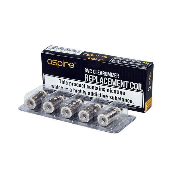 ASPIRE BVC CLEAROMIZER REPLACEMENT COIL - 5pk