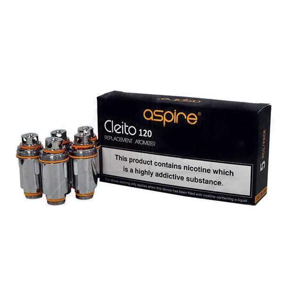 Aspire Cleito 120 Replacement Atomizer TPD Compliant - Pack Of 5