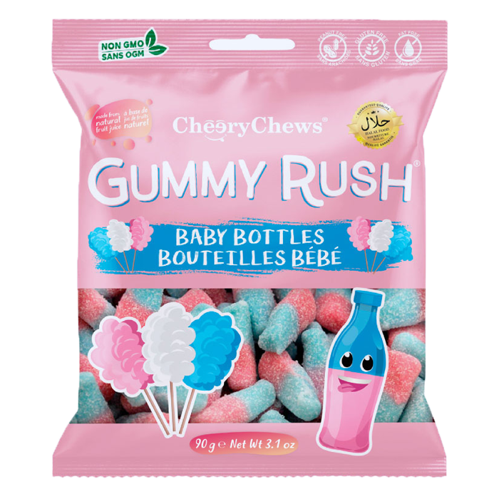 Cheery Chews Gummy Rush Baby Bottles 90g