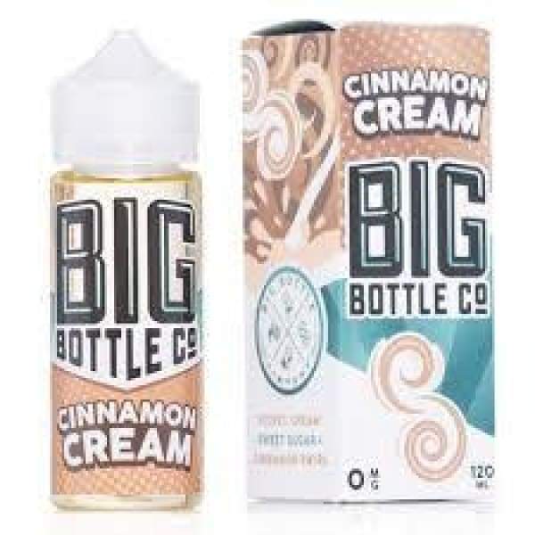 Big Bottle Co Cinnamon Cream 0mg 100ml Shortfill E-Liquid Out Of Date