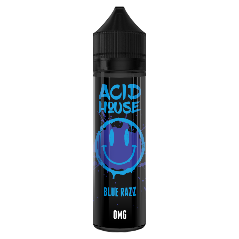 Blue Razz E-Liquid by Acid House - Shortfills UK