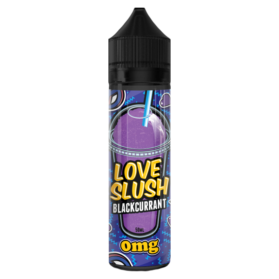 Blackcurrant E-Liquid by Love Slushy - Shortfills UK