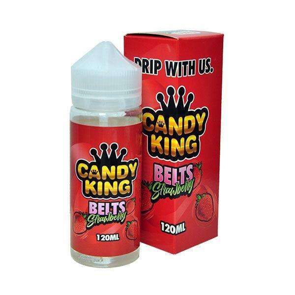Candy King Belts Strawberry 100ml Short Fill - 0mg