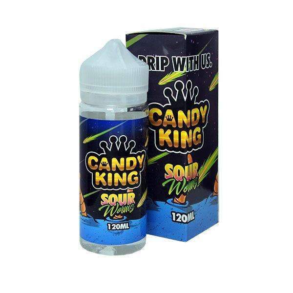 Candy King Sour Worms 100ml Shortfill - 0mg