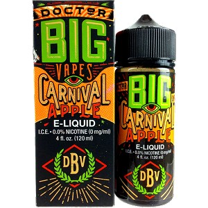 Big Bottle Co Doctor Big Vapes: Carnival Apple 0mg 100ml Shortfill E-Liquid Out Of Date