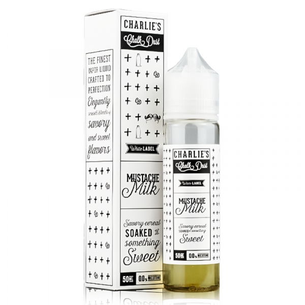 Mustache Milk E-Liquid by Charlie's Chalk Dust - Short Fills UK