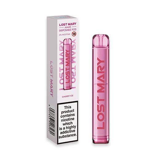 Lost Mary AM600 Disposable Vape Device-Cherry Ice