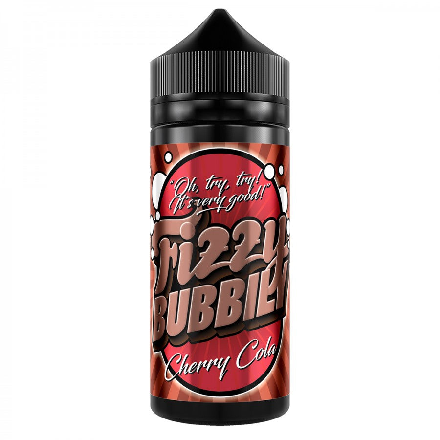 Cherry Cola E-liquid by Fizzy Bubbily 100ml Shortfill