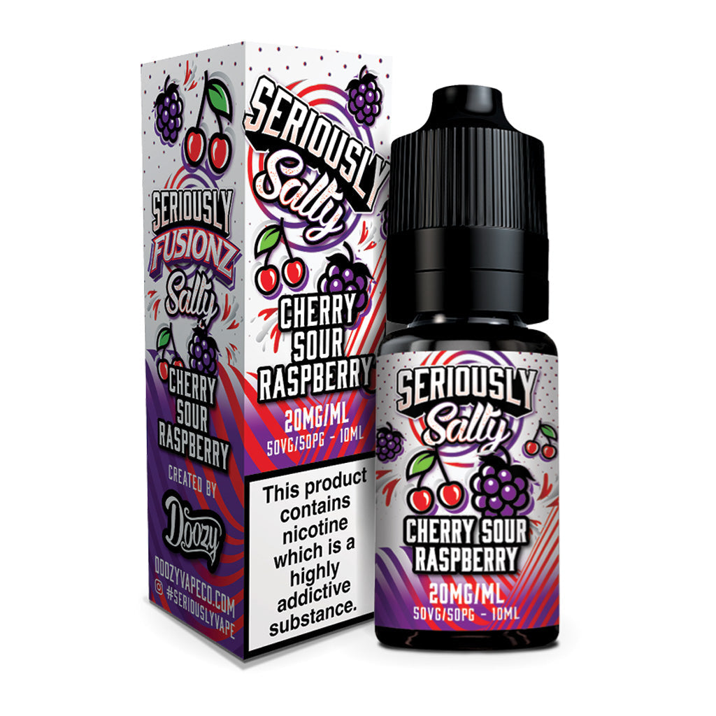 Standard Issue Sour Raspberry Cherry Sour Raspberry Seriously Salty 10ml Nic Salt