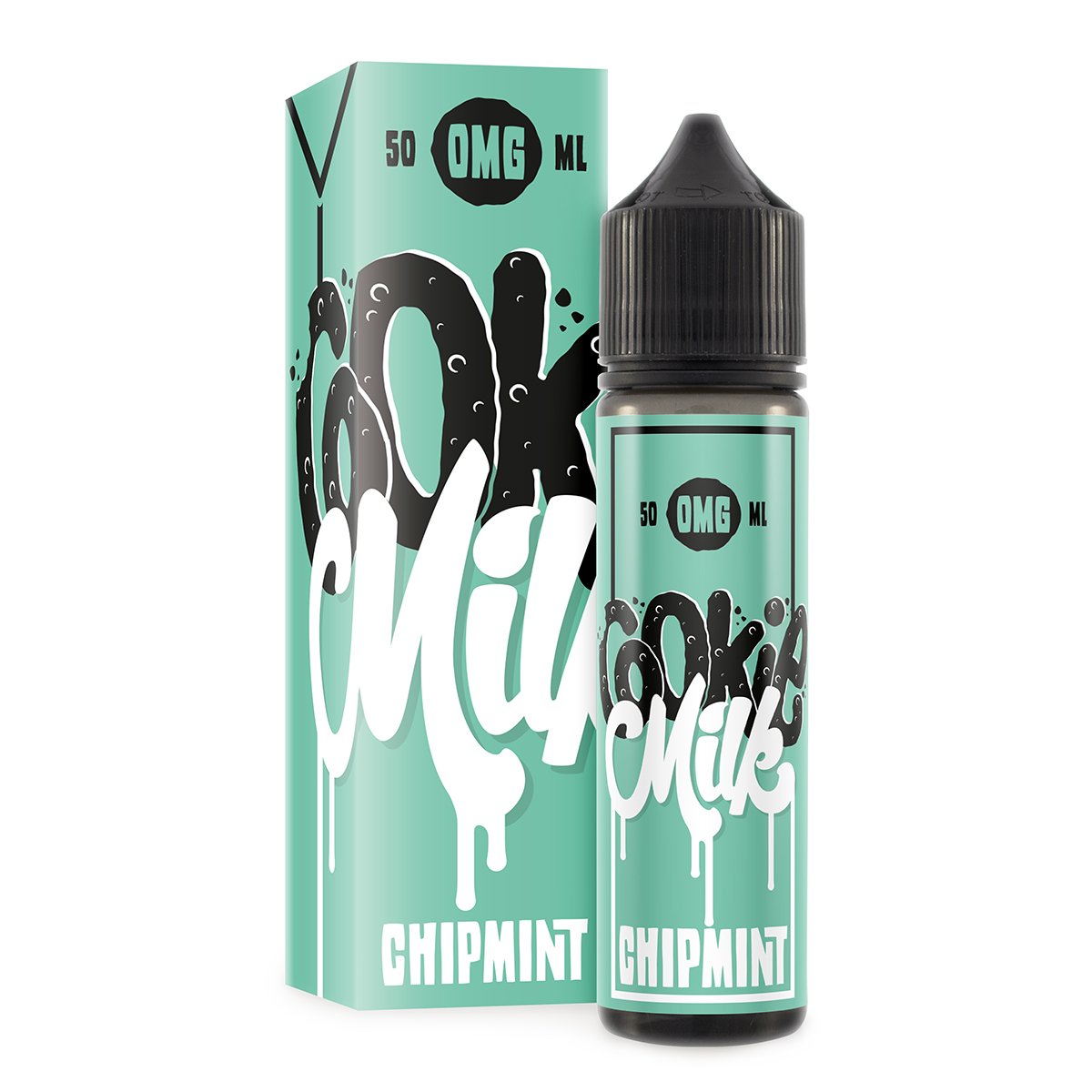 Chipmint Cookie Milk E-liquid by Nom Nomz 50ml Shortfill