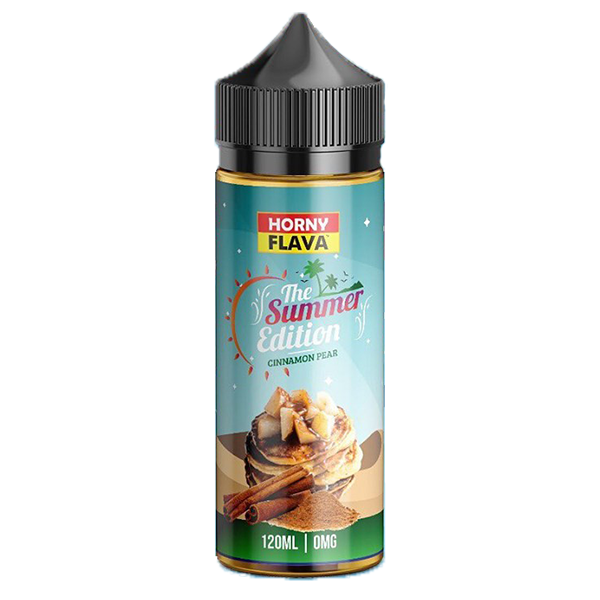 The Summer Edition Cinnamon Pear by Horny Flava 100ml Shortfill
