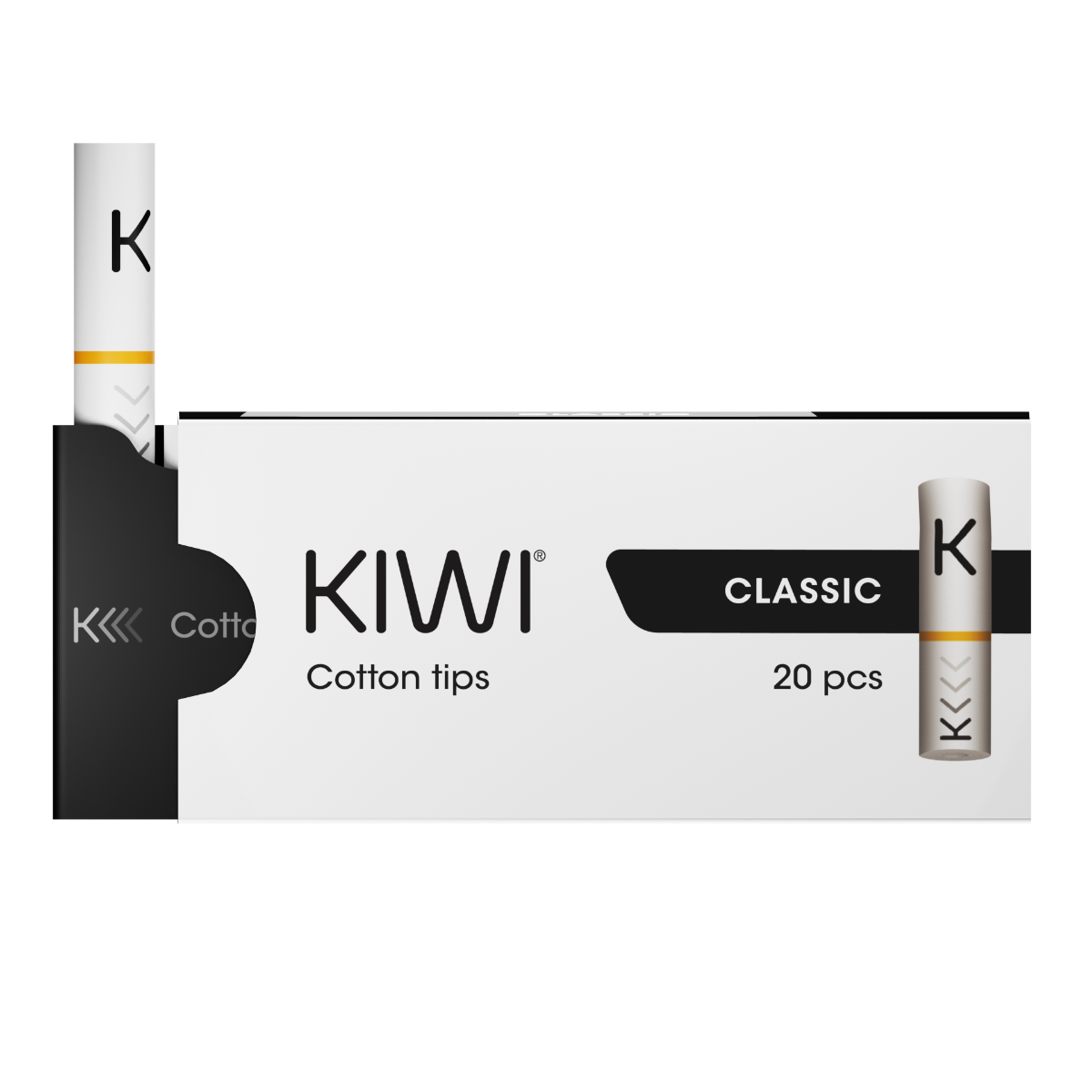 Kiwi Cotton Tips (20pcs)-Wild Rose