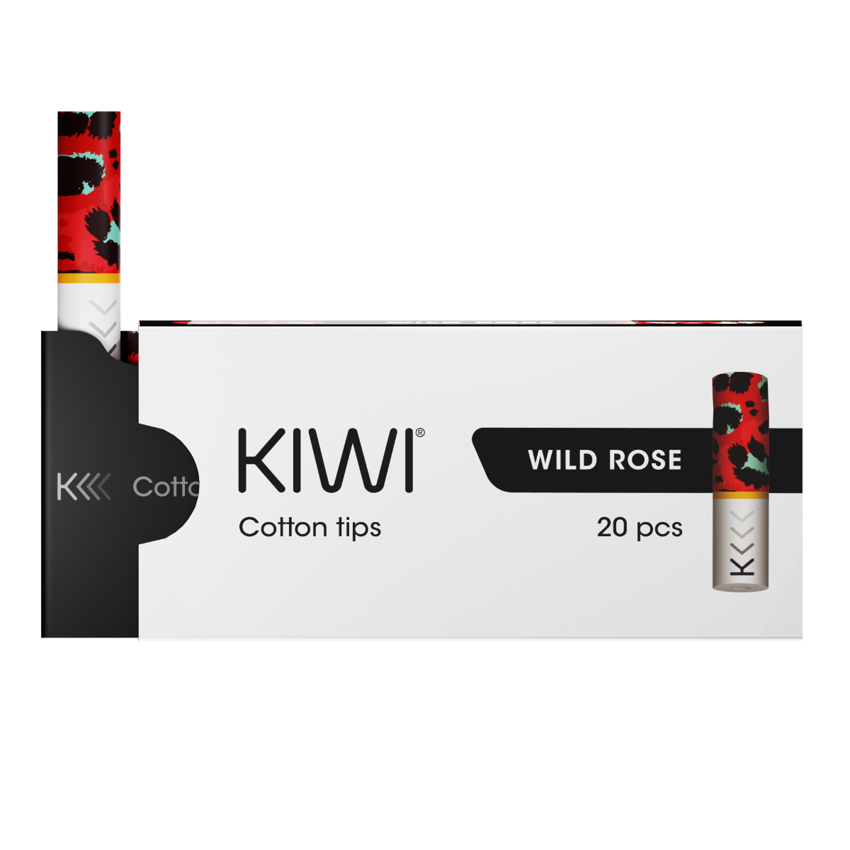 Kiwi Cotton Tips (20pcs)-Amber Head