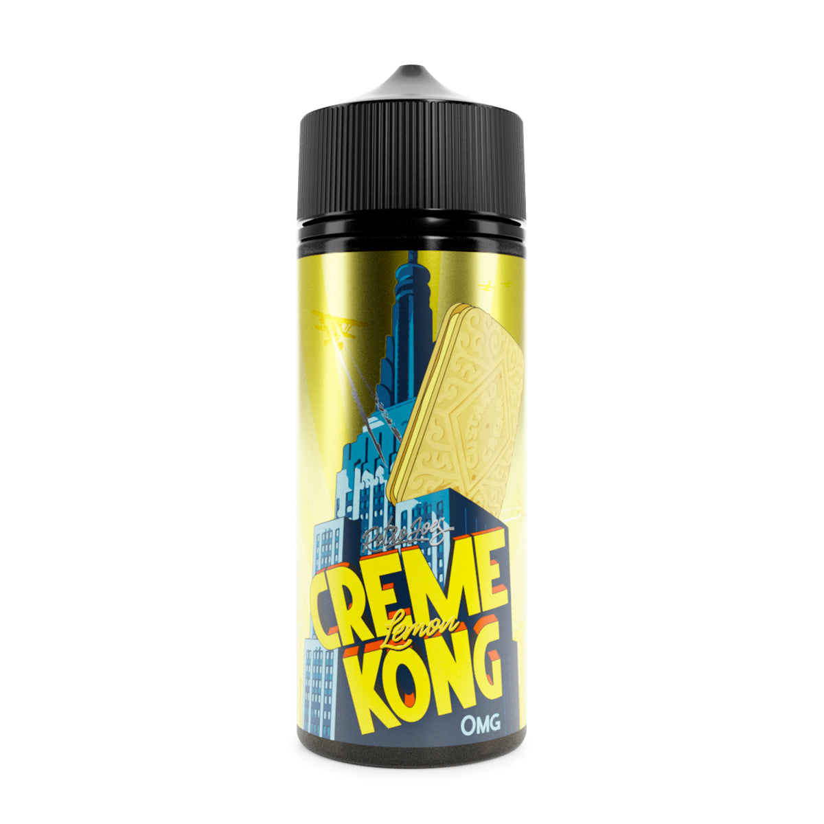 Retro Joes Creme Kong Lemon 0mg 100ml Shortfill E-Liquid