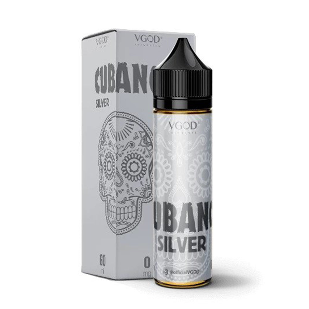 Cubano Silver E-Liquid by VGod 50ml Short Fill