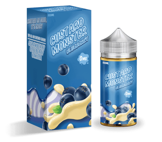 Custard Monster E Liquid – Blueberry – 100ml