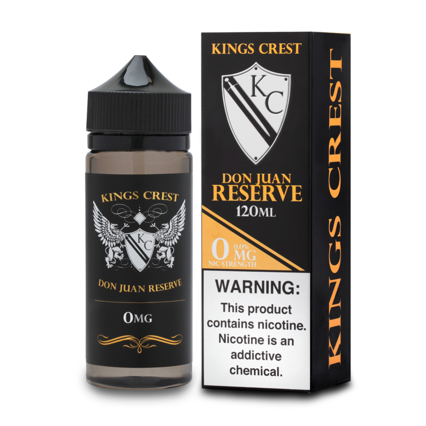 Don Juan Reserve E-Liquid by Kings Crest 100ml Short Fill