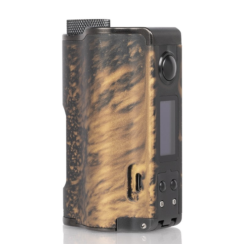 Topside Dual Squonk Mod by Dovpo - Black gold
