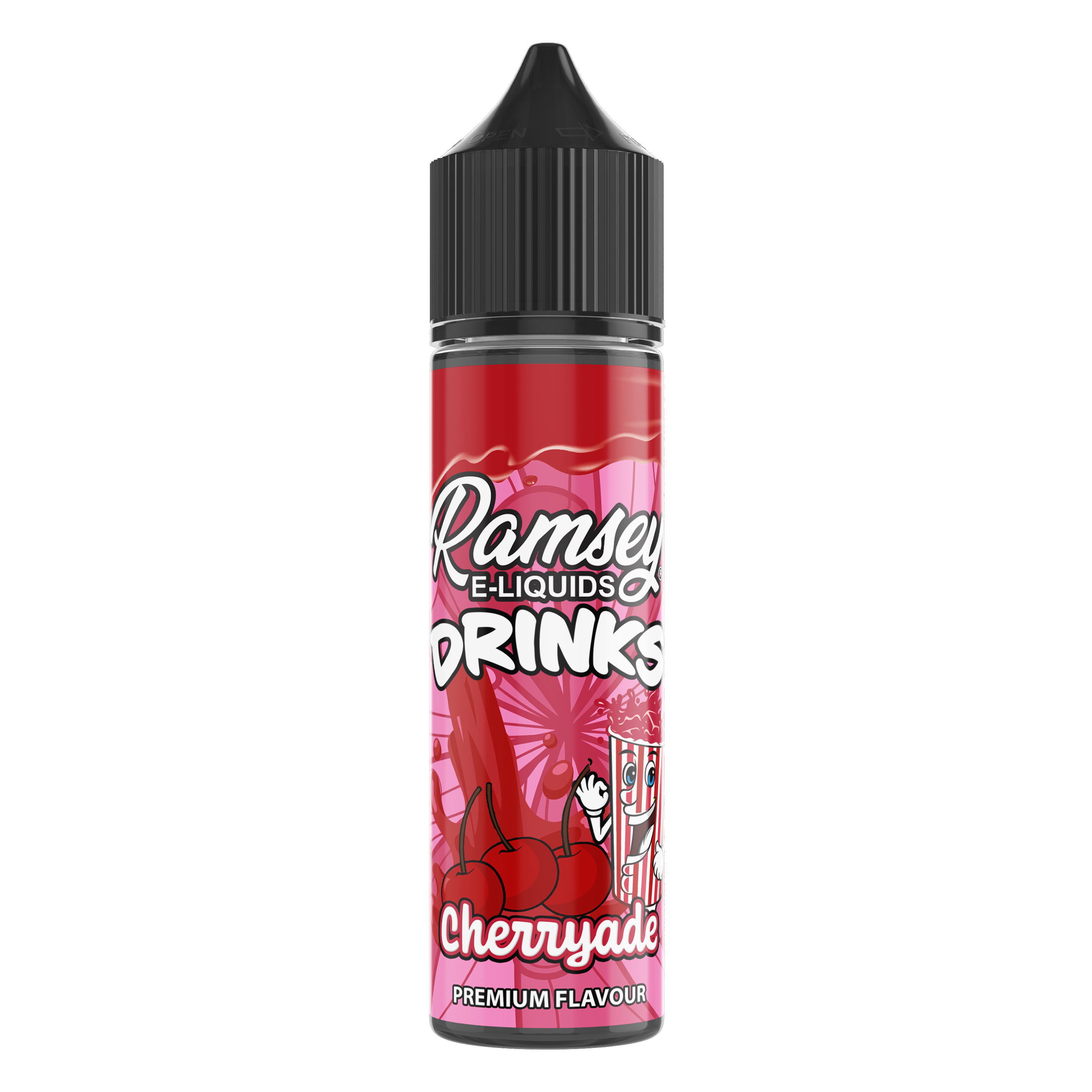 Ramsey E-Liquids Drinks Cherryade 50ml Shortfill