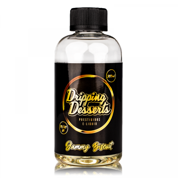 Dripping Desserts Jammy Biscuit 0mg 200ml Shortfill E-Liquid