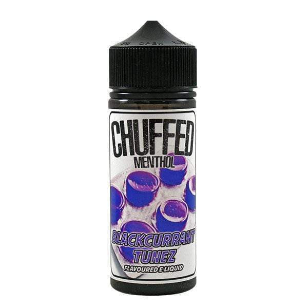 Chuffed Menthol: Blackcurrant Tunez 0mg 100ml Short Fill E-Liquid