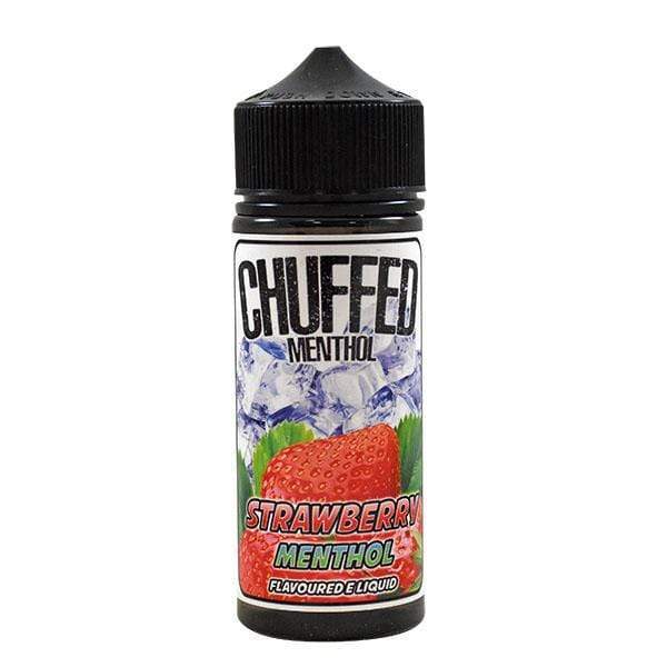 Chuffed Menthol: Strawberry 0mg 100ml Shortfill E-Liquid