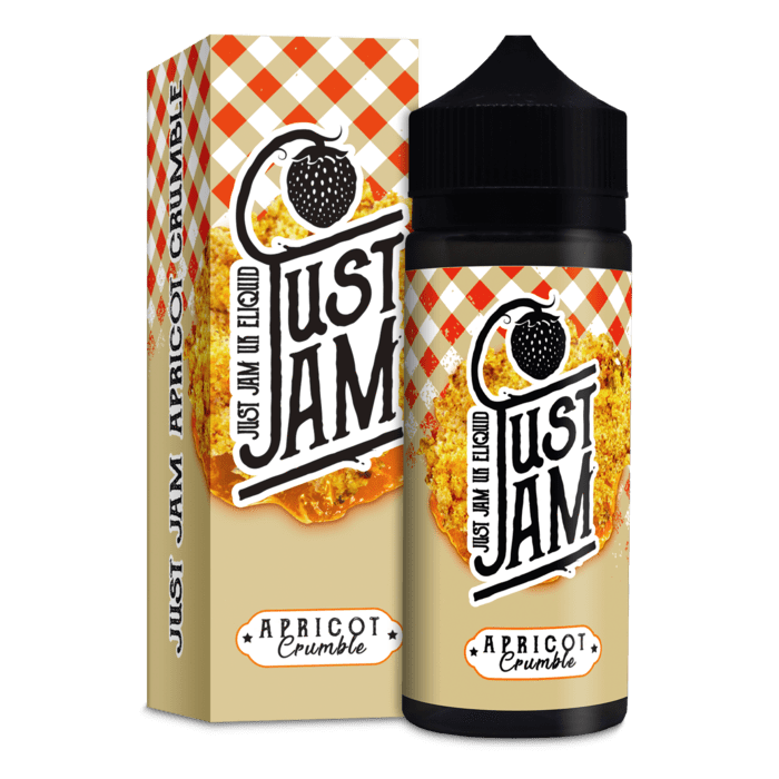 Just Jam Apricot Crumble 0mg 100ml Shortfill E-Liquid