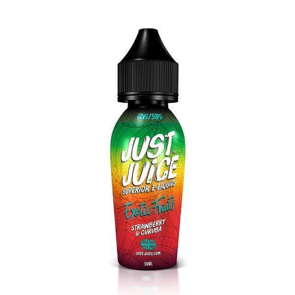 Strawberry & Curuba E-Liquid by Just Juice - Shortfills UK