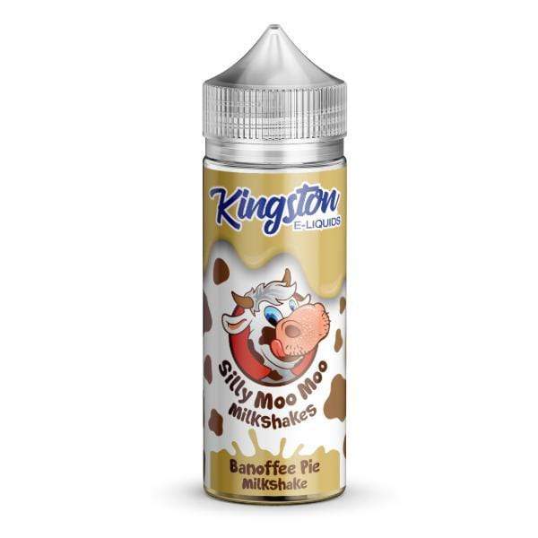 Kingston Silly Moo Moo Milkshakes - Banoffee Pie E-Liquid 0mg Shortfill 100ml