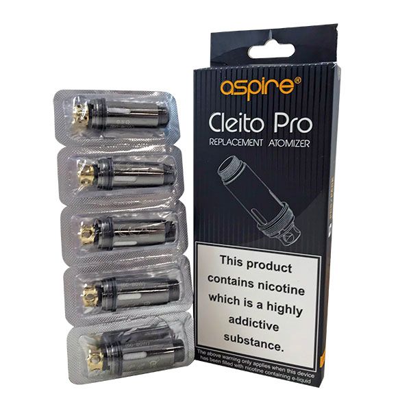Aspire Cleito Pro Replacement Coils 5 Pack-0.5
