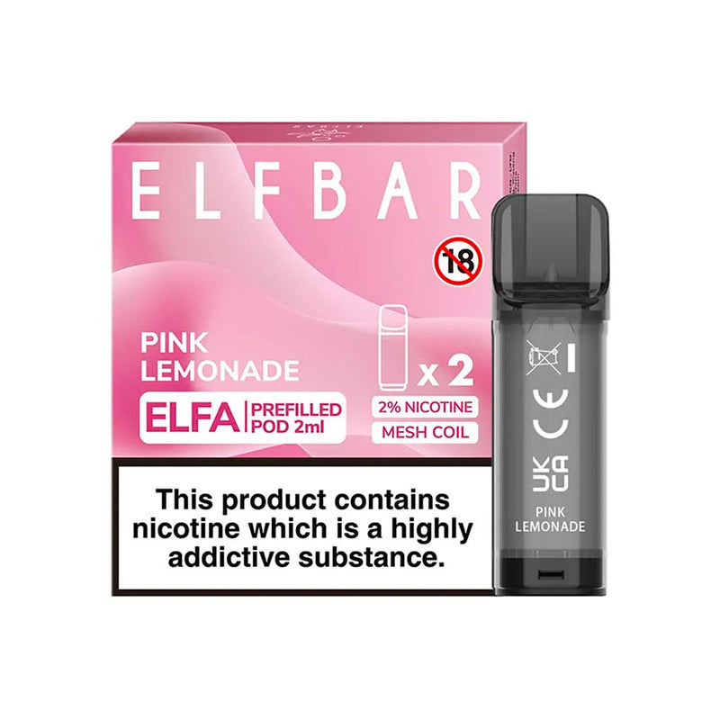 Elf Bar Elfa Prefilled Pods 2pcs - Pink Lemonade