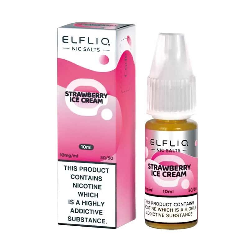 Elf Bar ELFLIQ Strawberry Snoow Nic Salt 10ml