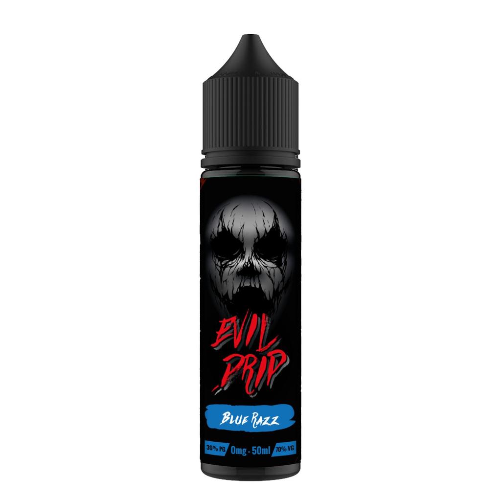 Blue Razz E-liquid by Evil Drip 50ml Shortfill
