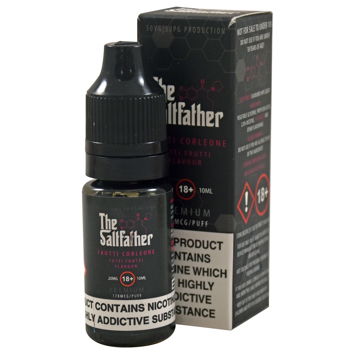 Flawless The Saltfather: Frutti Corleone 20mg 10ml Nic Salt E-Liquid