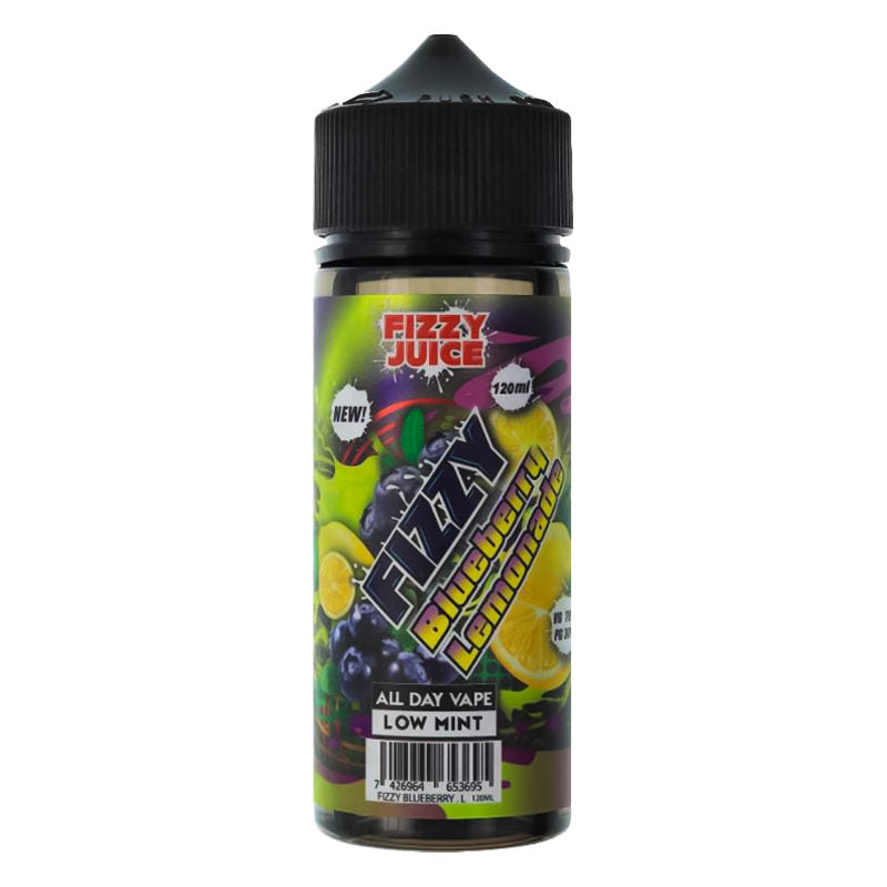 Fizzy Juice Fizzy Blueberry Lemonade 100ml Short Fill - DATED