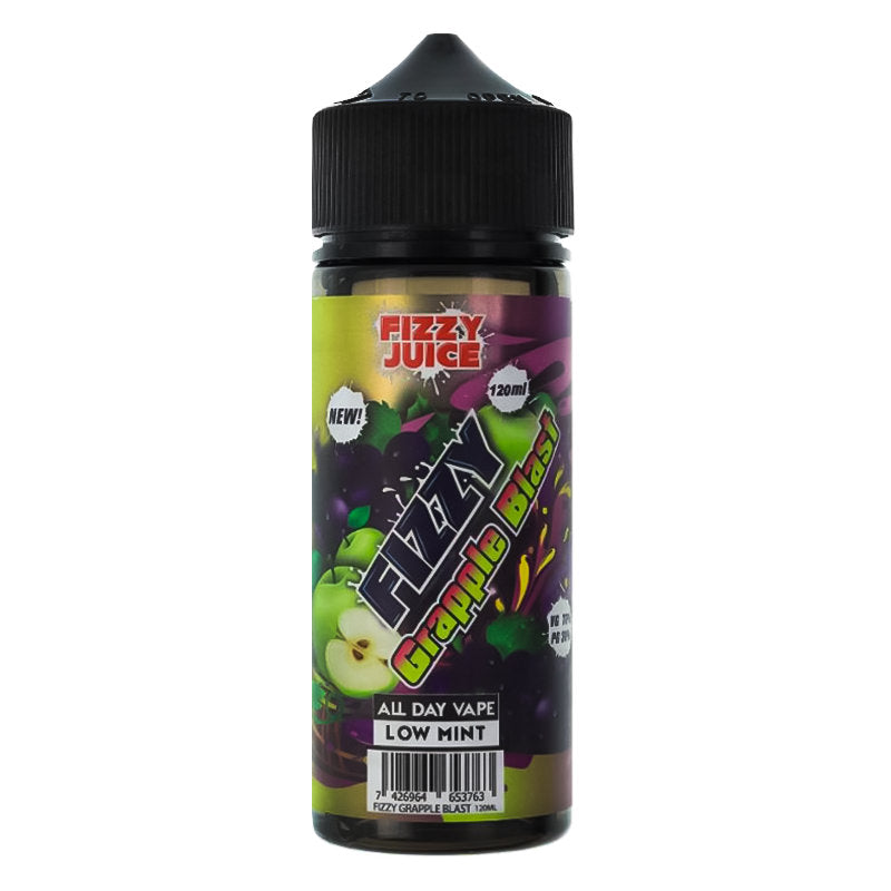 Fizzy Juice Fizzy Grapple Blast 100ml Shortfill - DATED