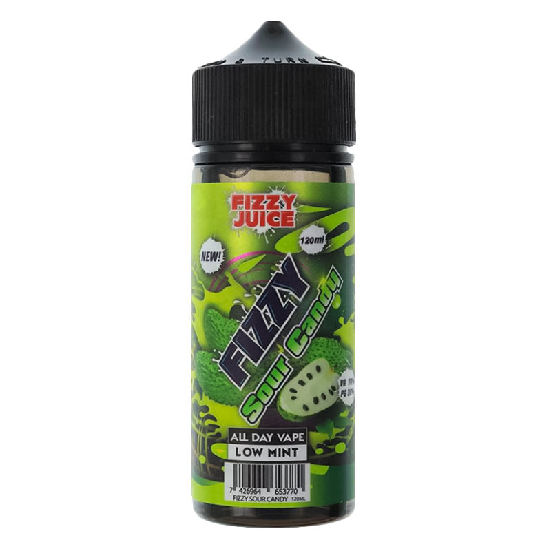 Fizzy Juice Fizzy Sour Candy 100ml Shortfill Dated