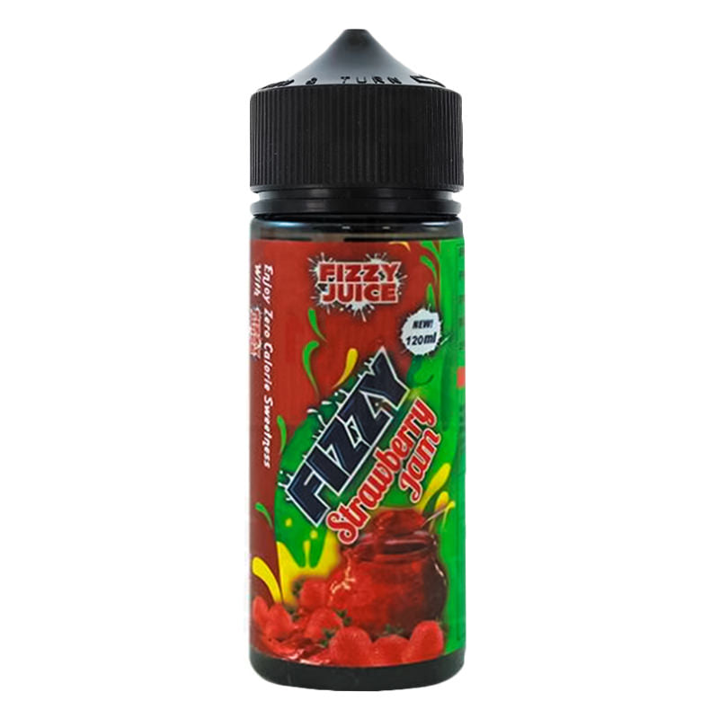 Fizzy: Strawberry Jam E-Liquid 100ml Shortfill